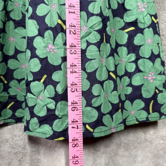 Baevly Womens 2XL Floral Smocked Back Midi Dress Puff Sleeve Cottagecore - Picture 13 of 15